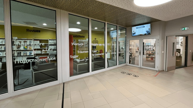 LEA University Library – a quiet place to study On the ground floor of the building