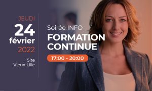 Soirée information Formation Continue 2022 IAE Lille