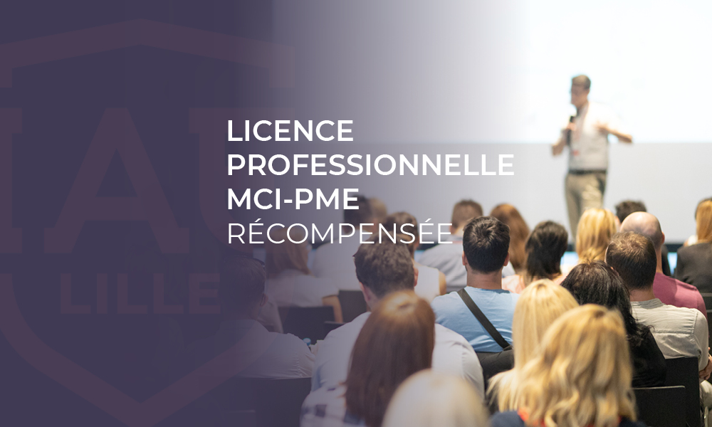 Licence professionnelle MCI -PME récompensée